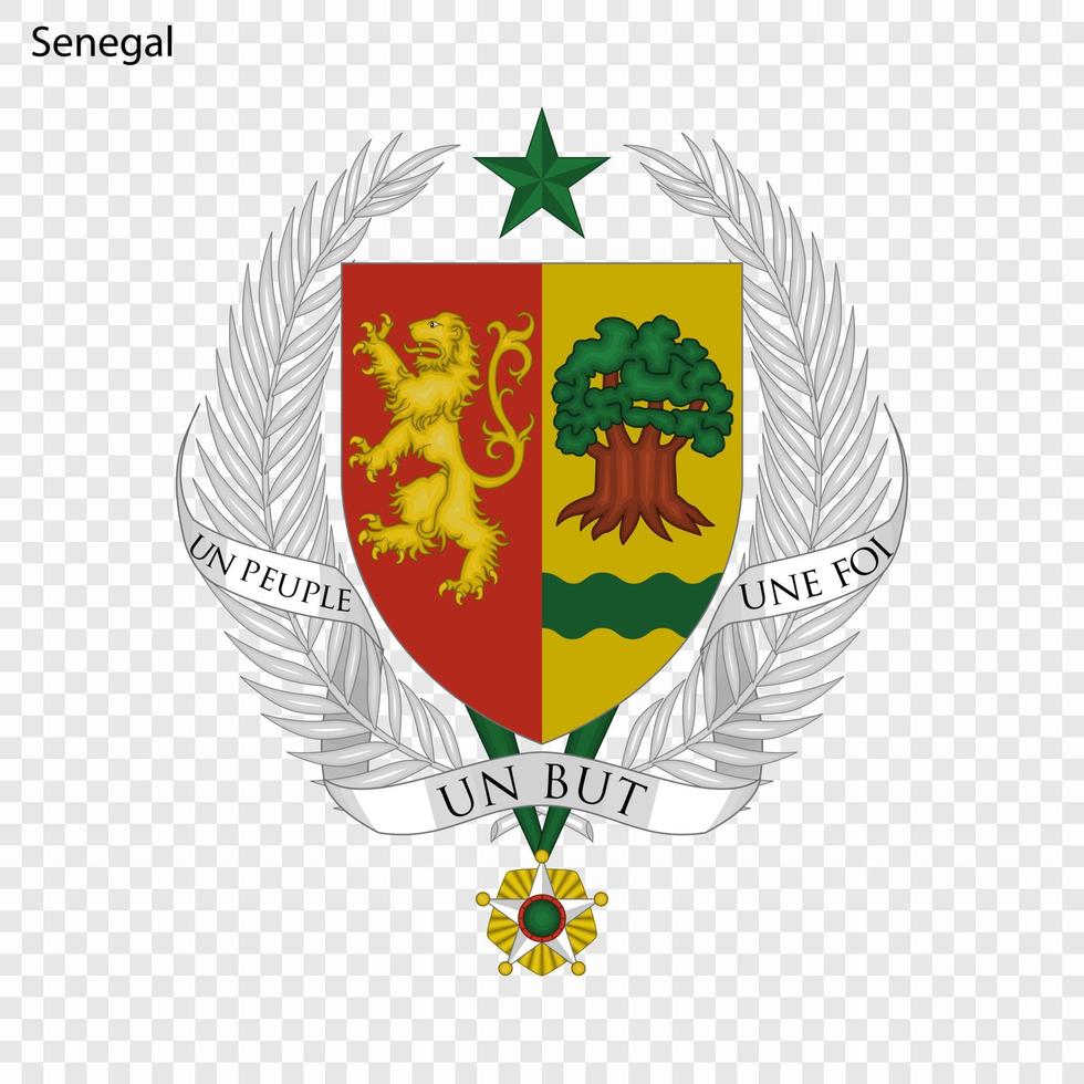 nacional emblema o símbolo vector