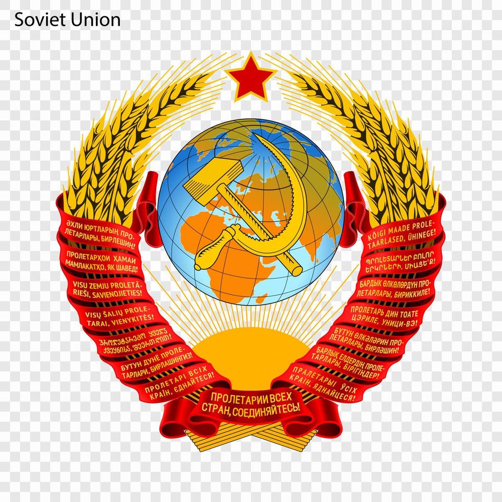 Old coat of arms vector