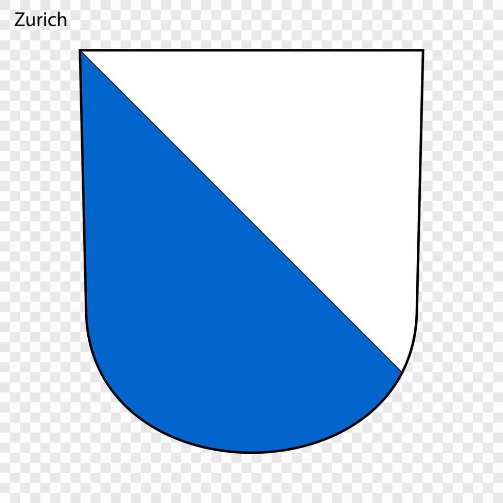 Emblem of Zurich vector