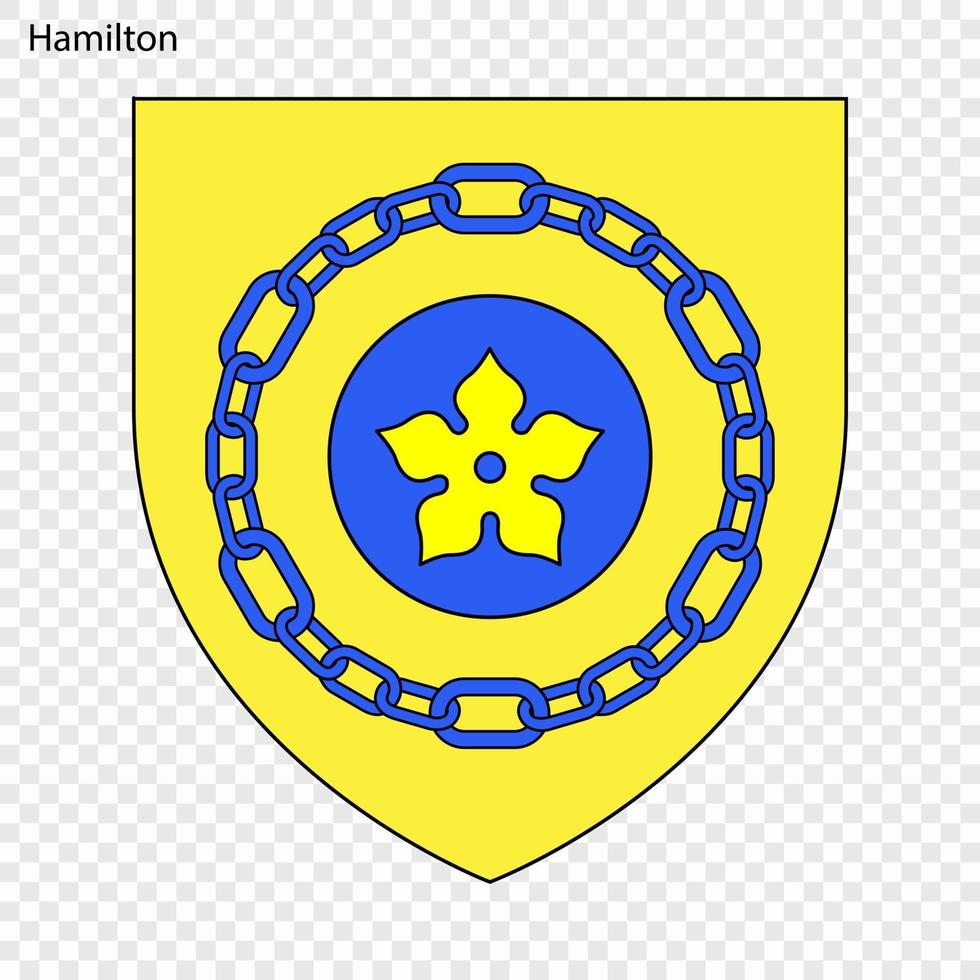 emblema de Hamilton vector