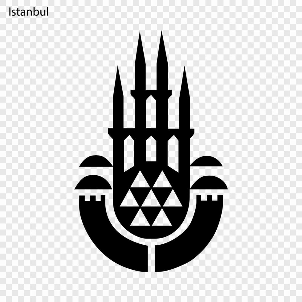 emblema de Estanbul vector