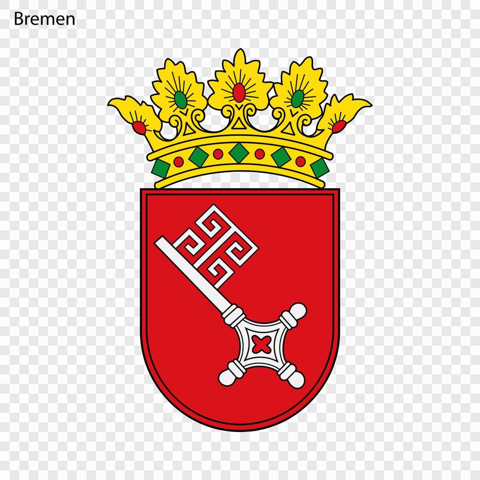 emblema de bremen vector