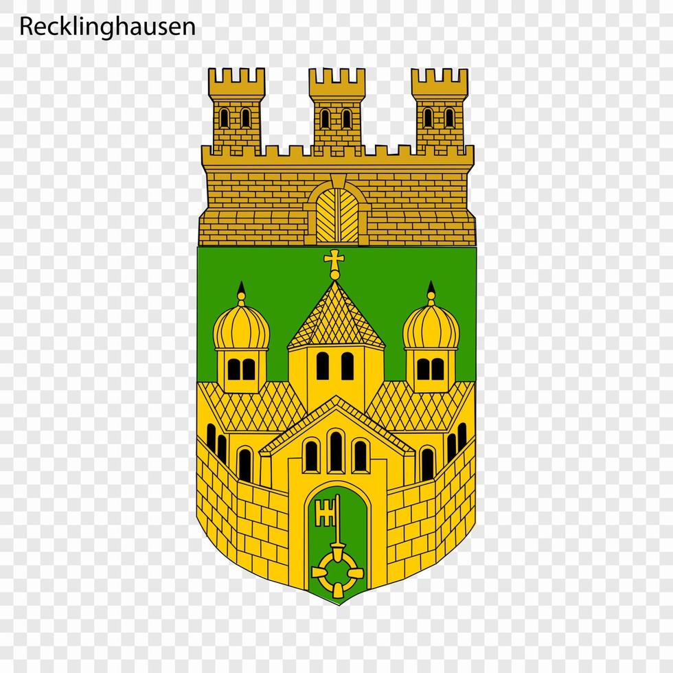 Emblem of City of Germany vector