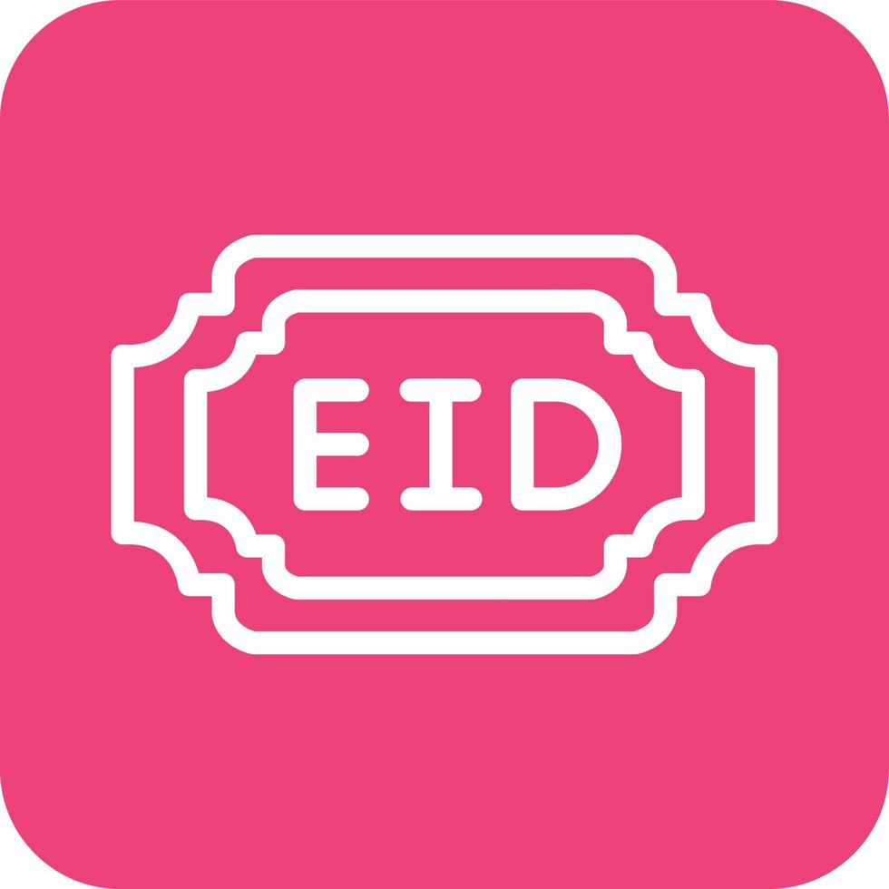 Eid Vector Icon Design Illustration