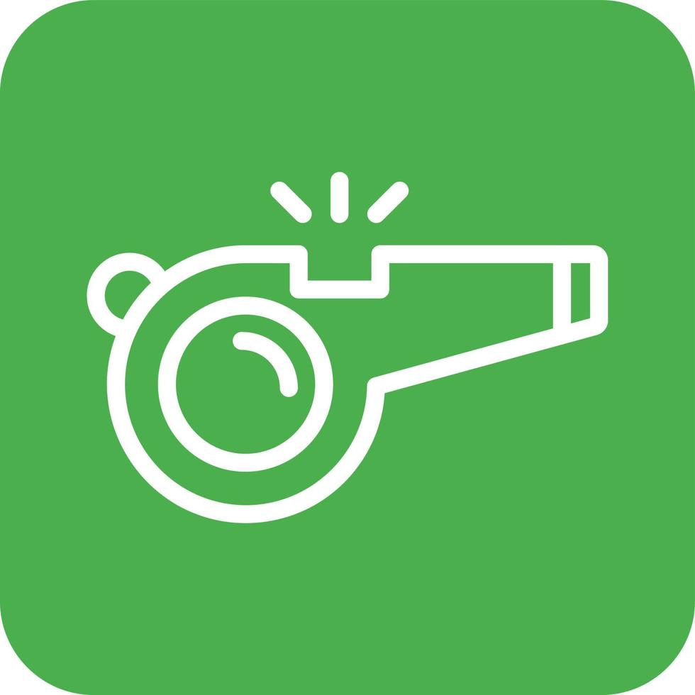 Whistle Vector Icon Design Illustration