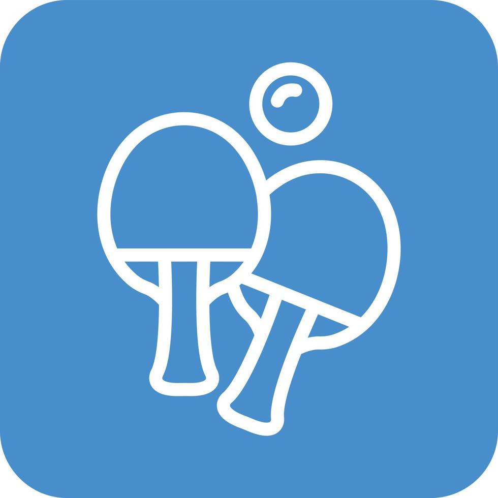 Ping pong Vector Icon Design Illustration