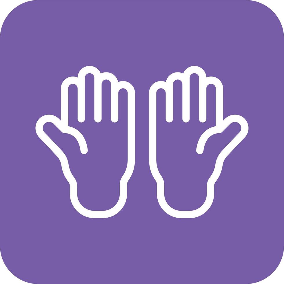 Gloves Vector Icon Design Illustration
