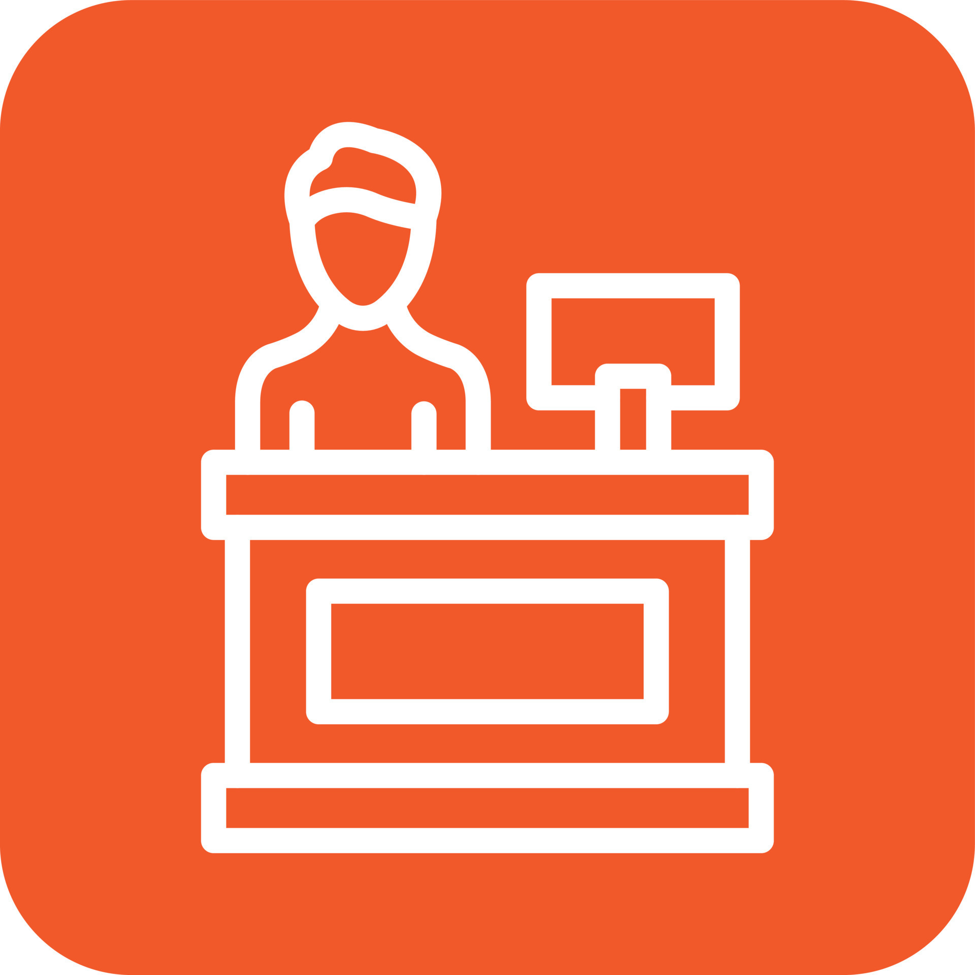 Check in desk Vector Icon Design Illustration 21913122 Vector Art at