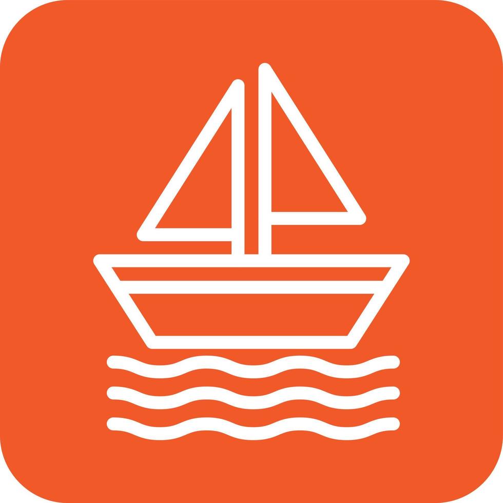 Boat Vector Icon Design Illustration