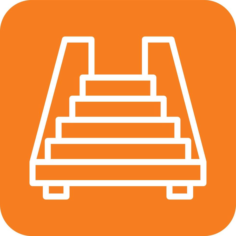 Stairs Vector Icon Design Illustration