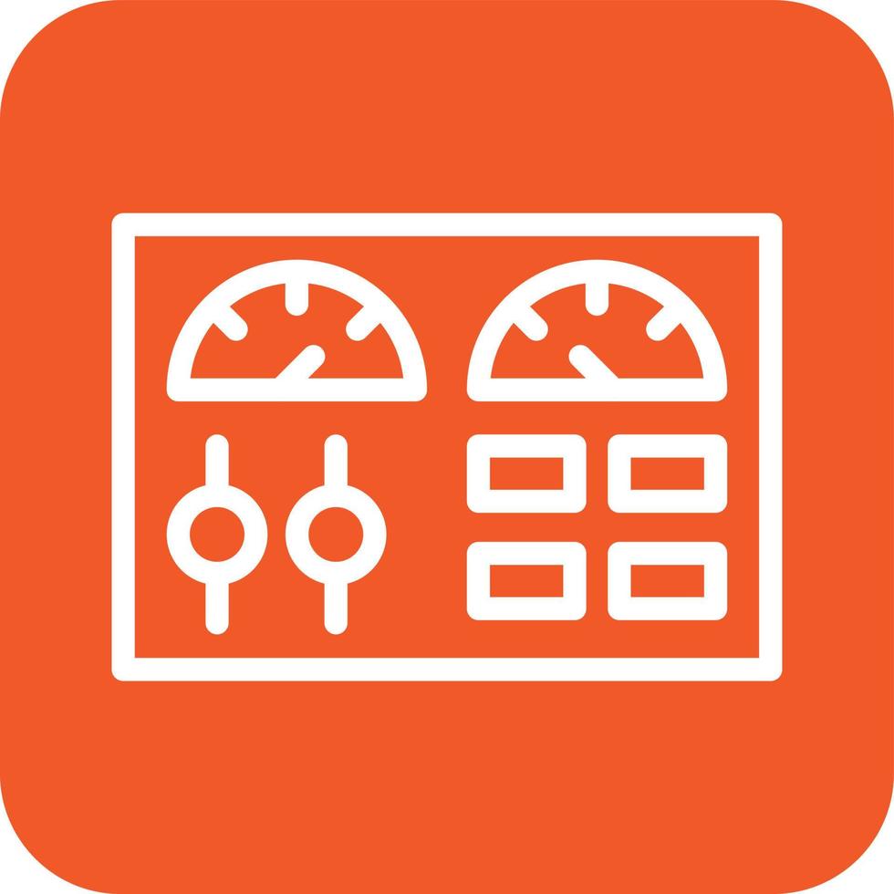 Control panel Vector Icon Design Illustration