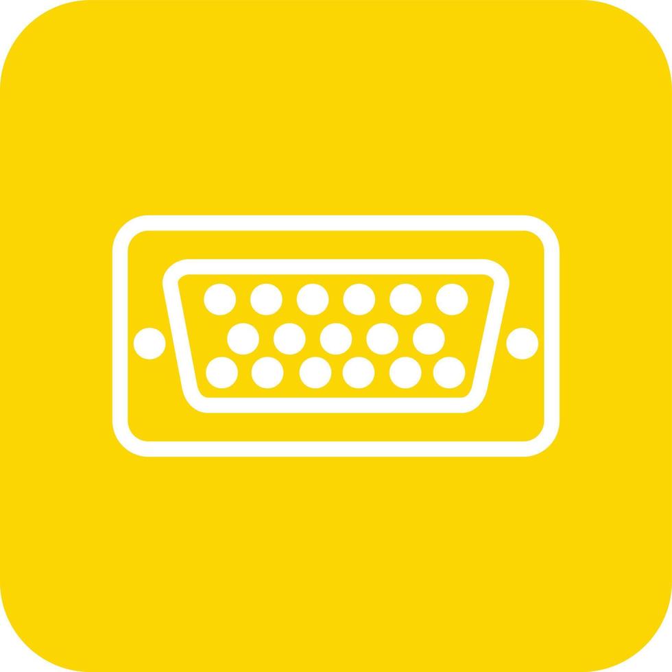 Vga Vector Icon Design Illustration