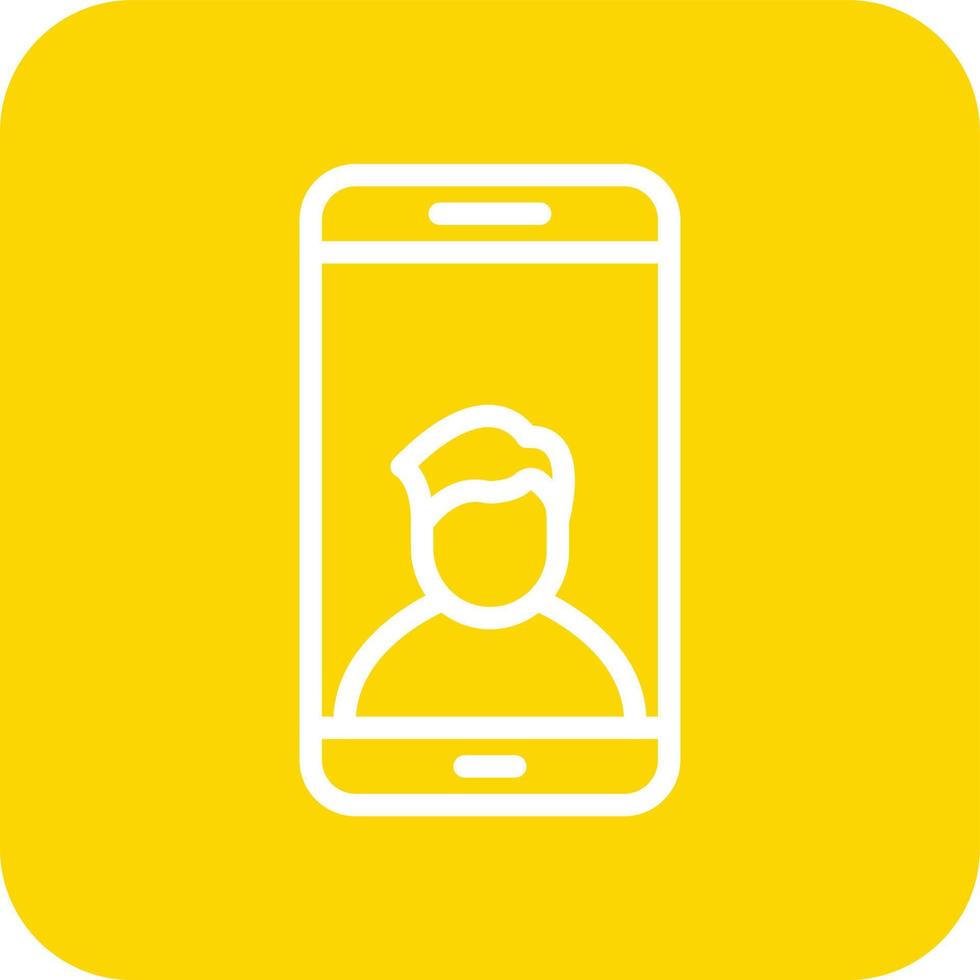 Video call Vector Icon Design Illustration