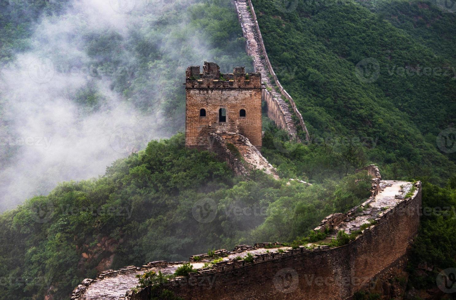 el genial pared de porcelana- 7 7 preguntarse de el mundo. foto