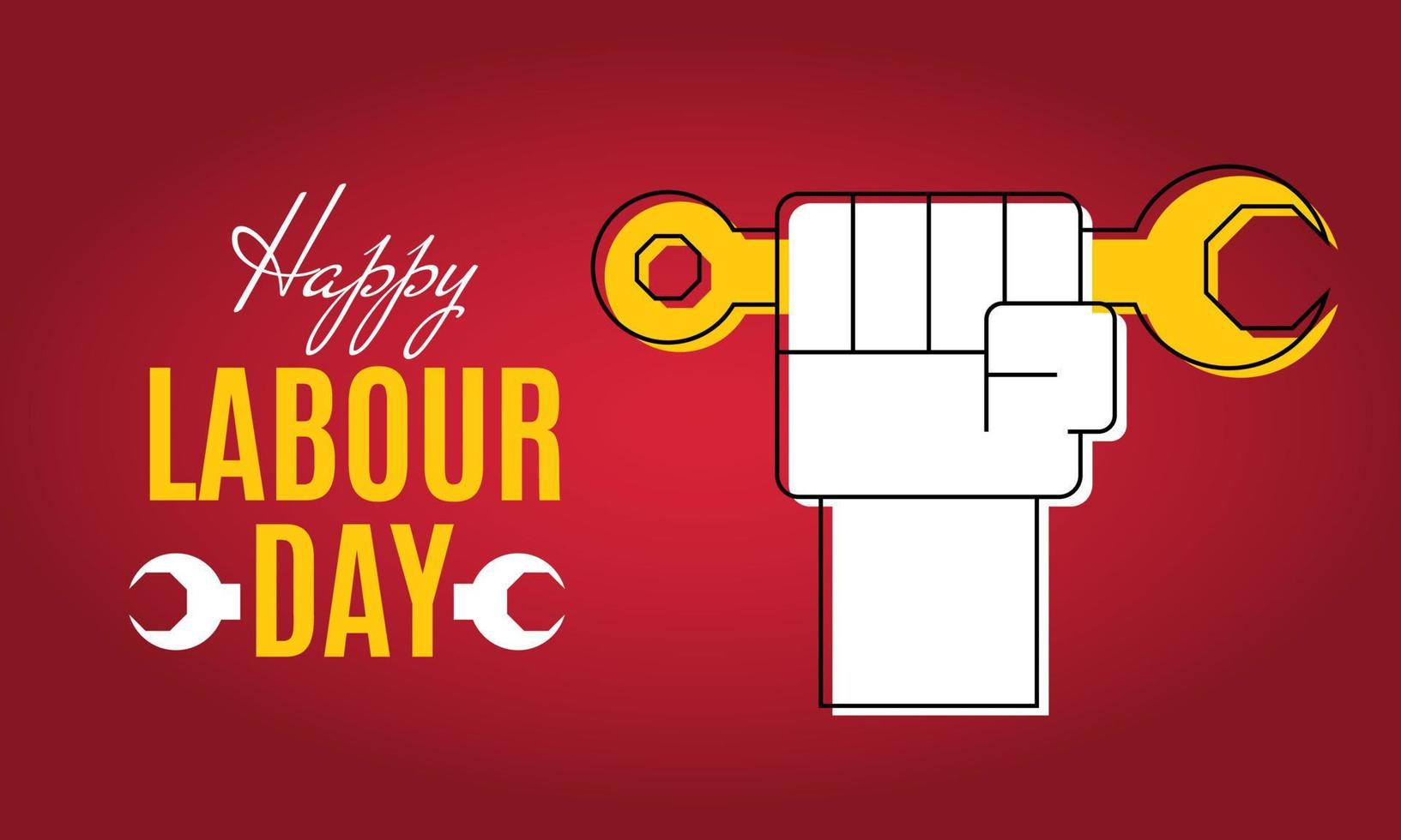 International Labour Day Poster. 1st May Worker s Day. vector