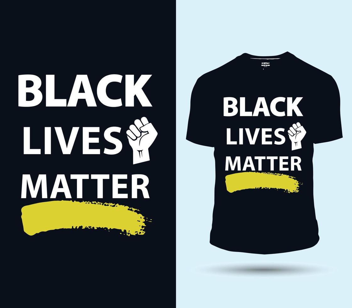 Best vector back lives matter template sport t shirt design