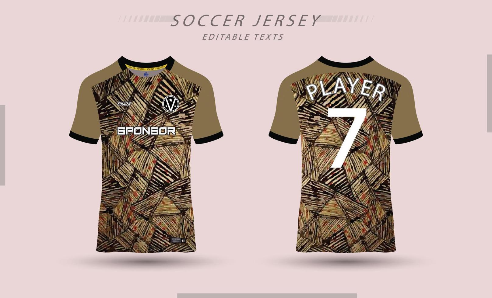 Best vector soccer jersey template sport t shirt design