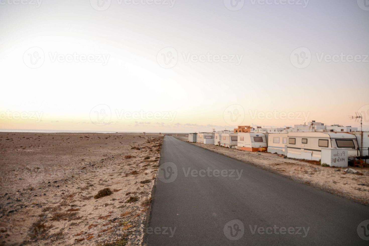 Road in the countryside photo