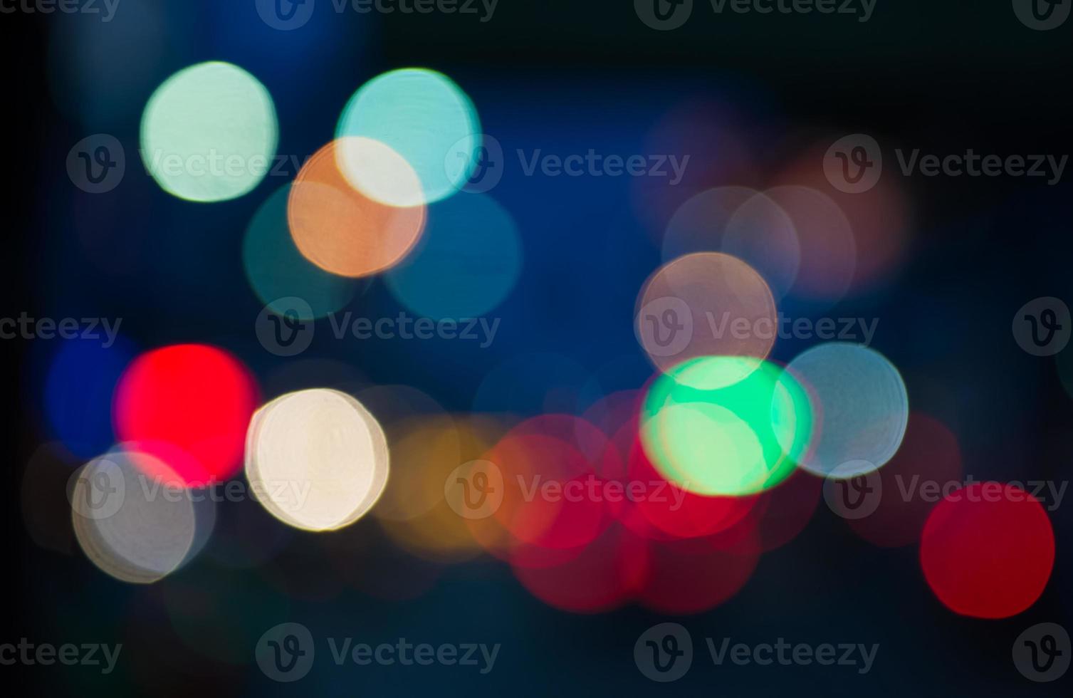 Abstract circular bokeh background photo
