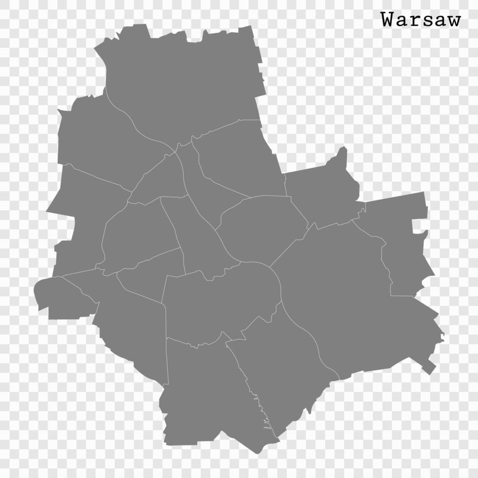 High quality Map City vector