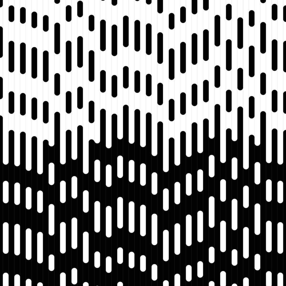 Abstract geometric black and white pattern vector