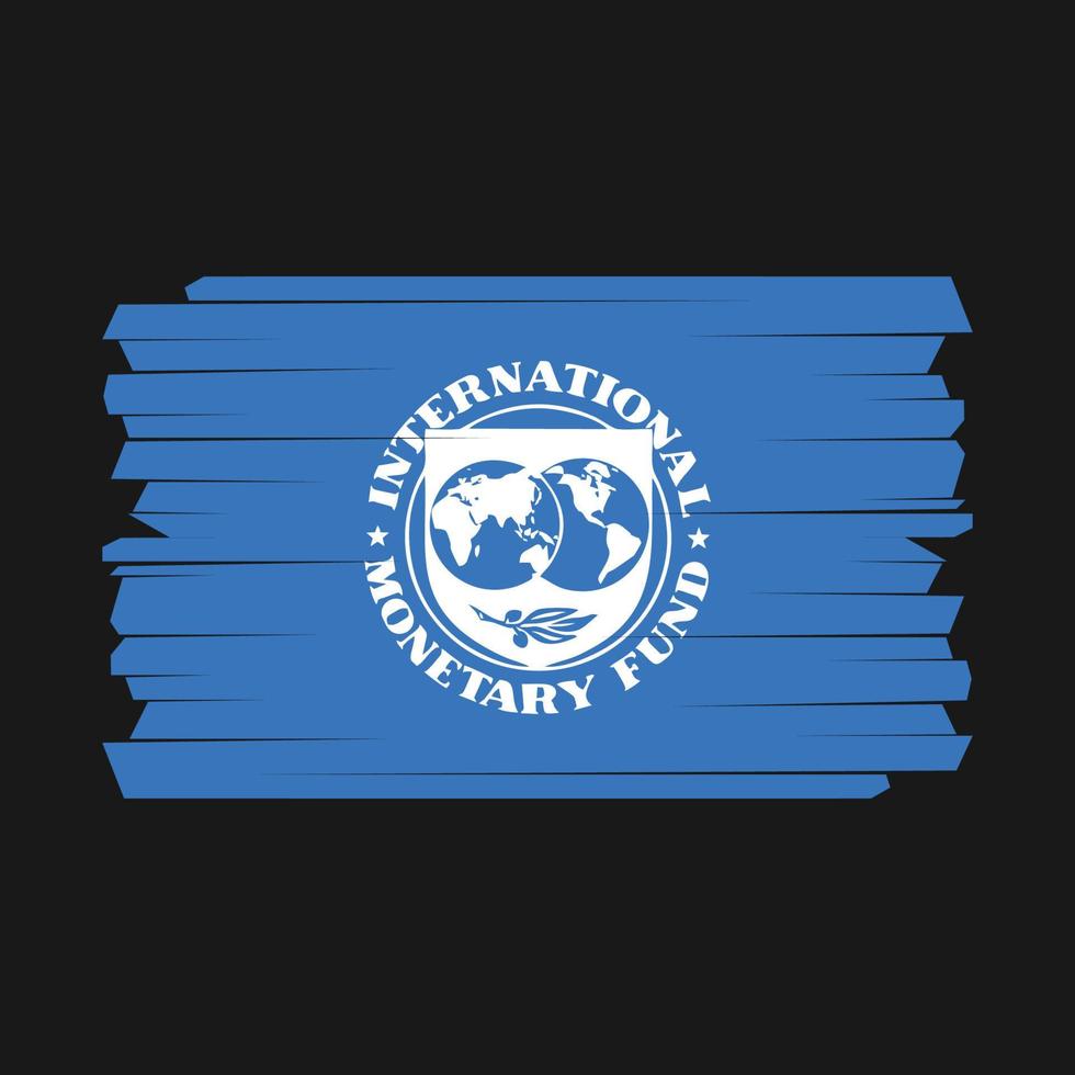 IMF Flag Brush vector