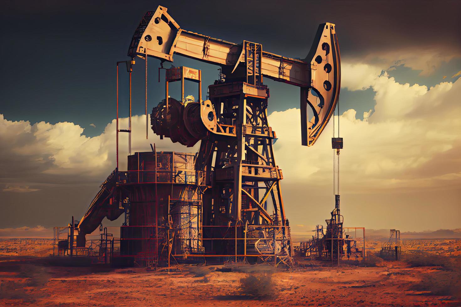 Oil gas industry business photo