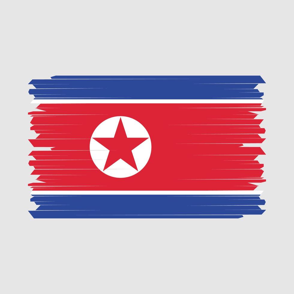 north-korea-flag-brush-vector-21916054-vector-art-at-vecteezy