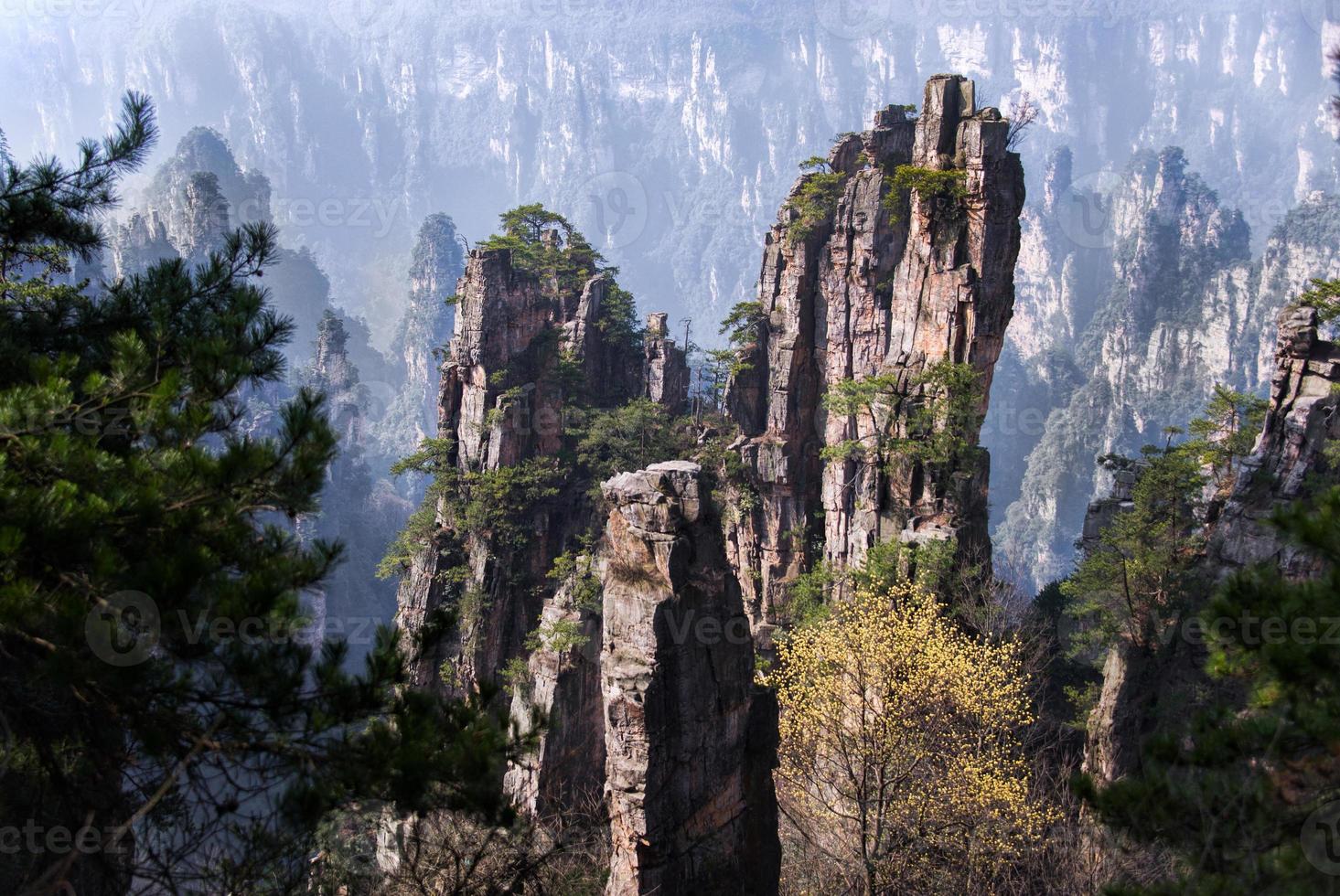 Zhangjiajie National Forest Park, Hunan, China photo
