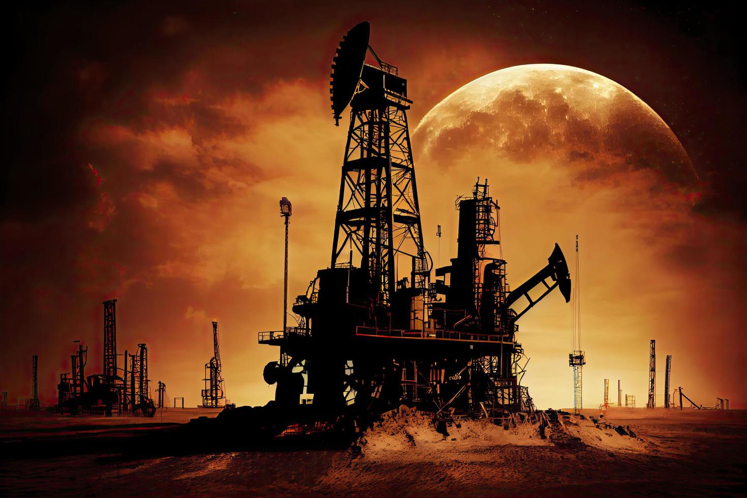 petróleo gas industria negocio foto
