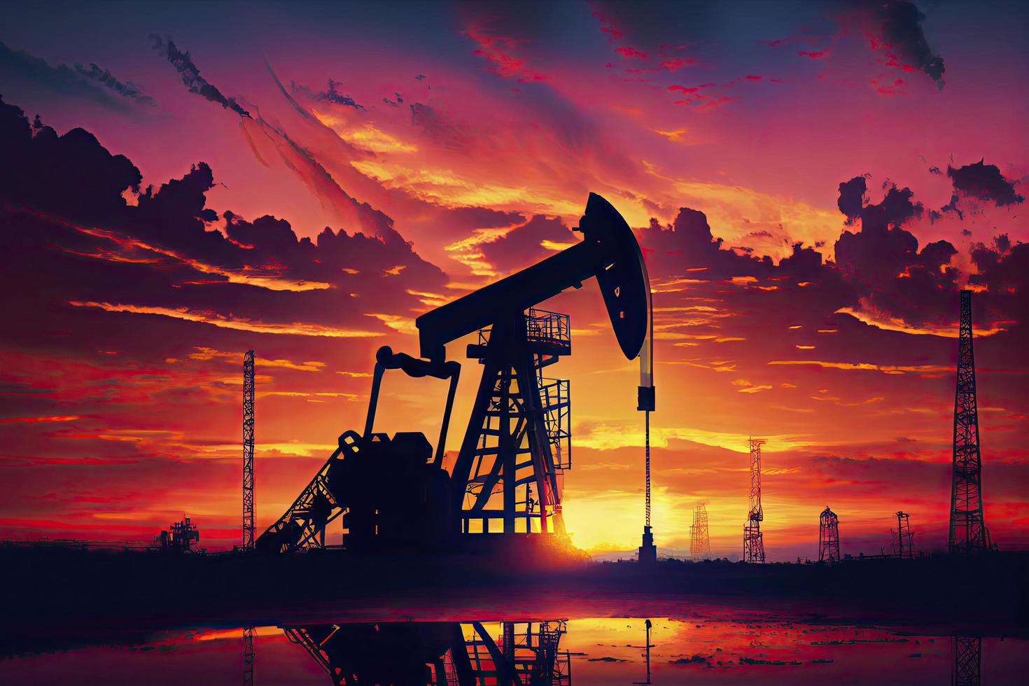 Oil gas industry business photo