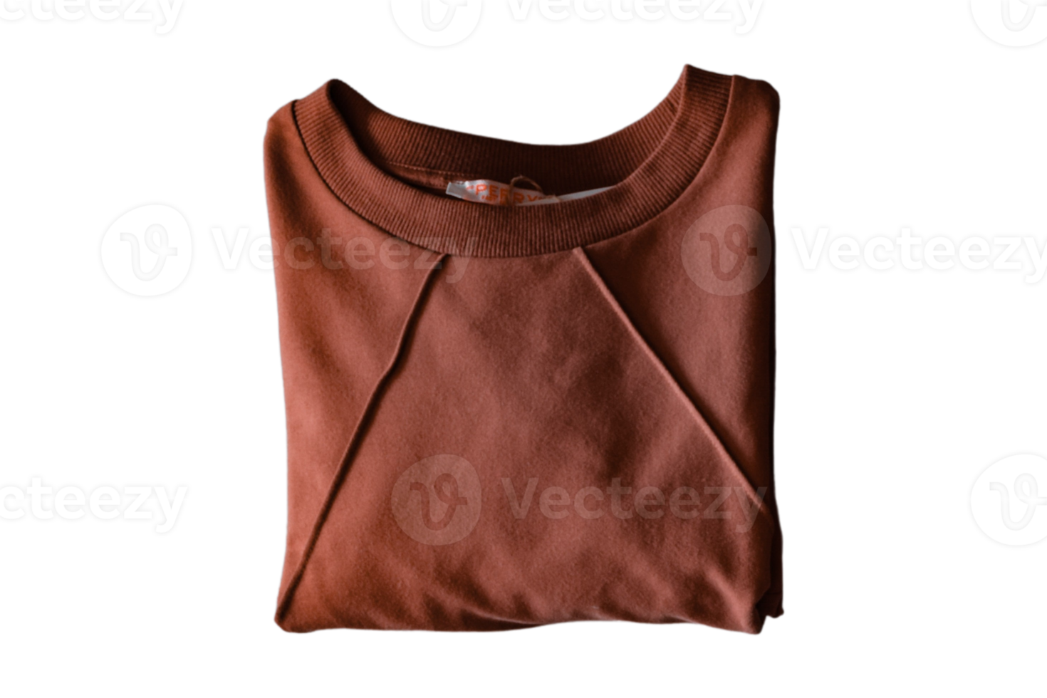 Brown sweater isolated on a transparent background png