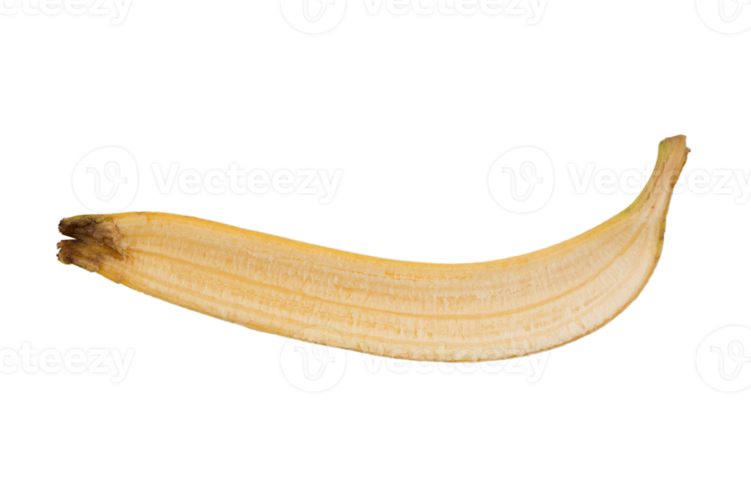 Banana peel isolated on a transparent background png