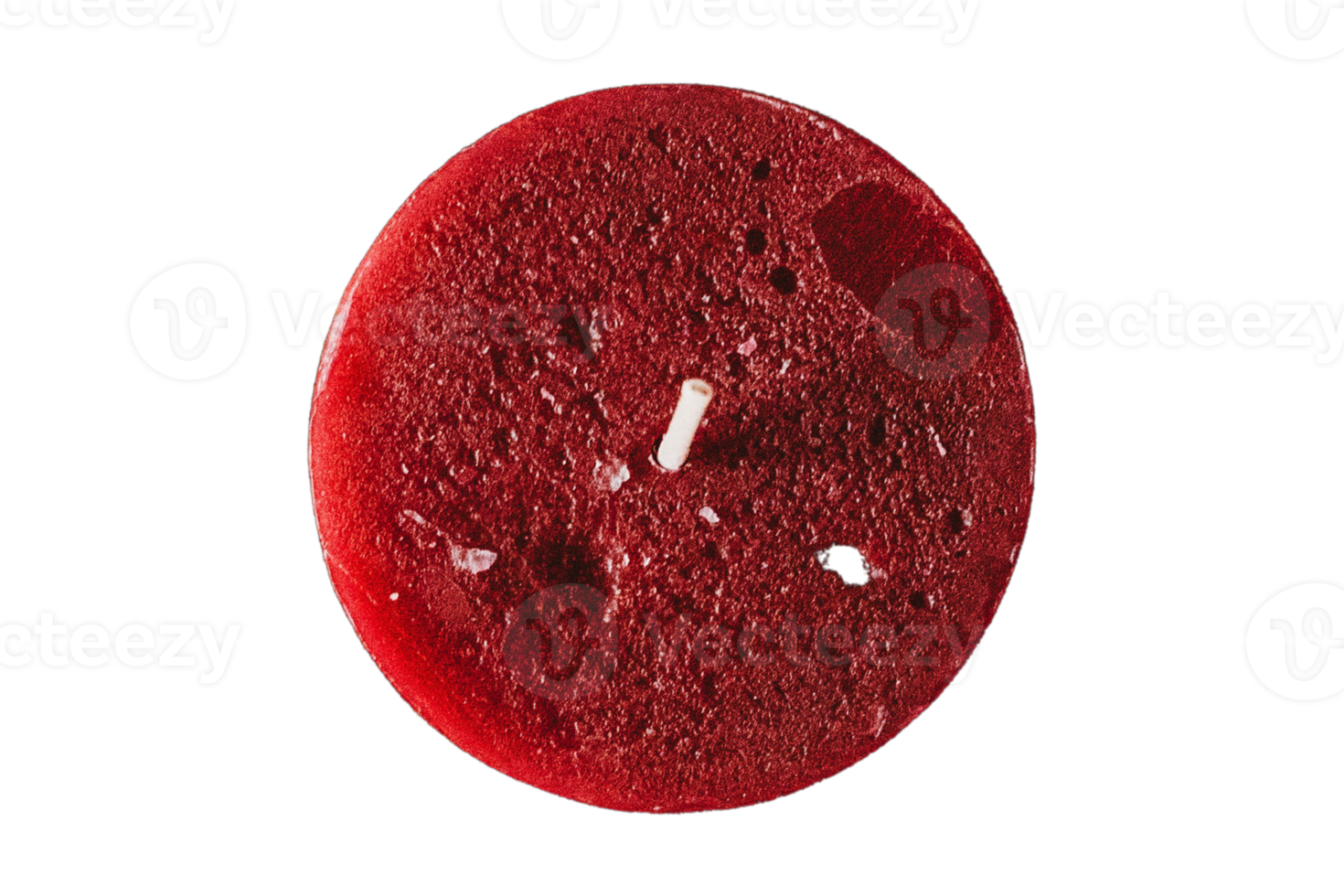 Red candle isolated on a transparent background 21916557 PNG