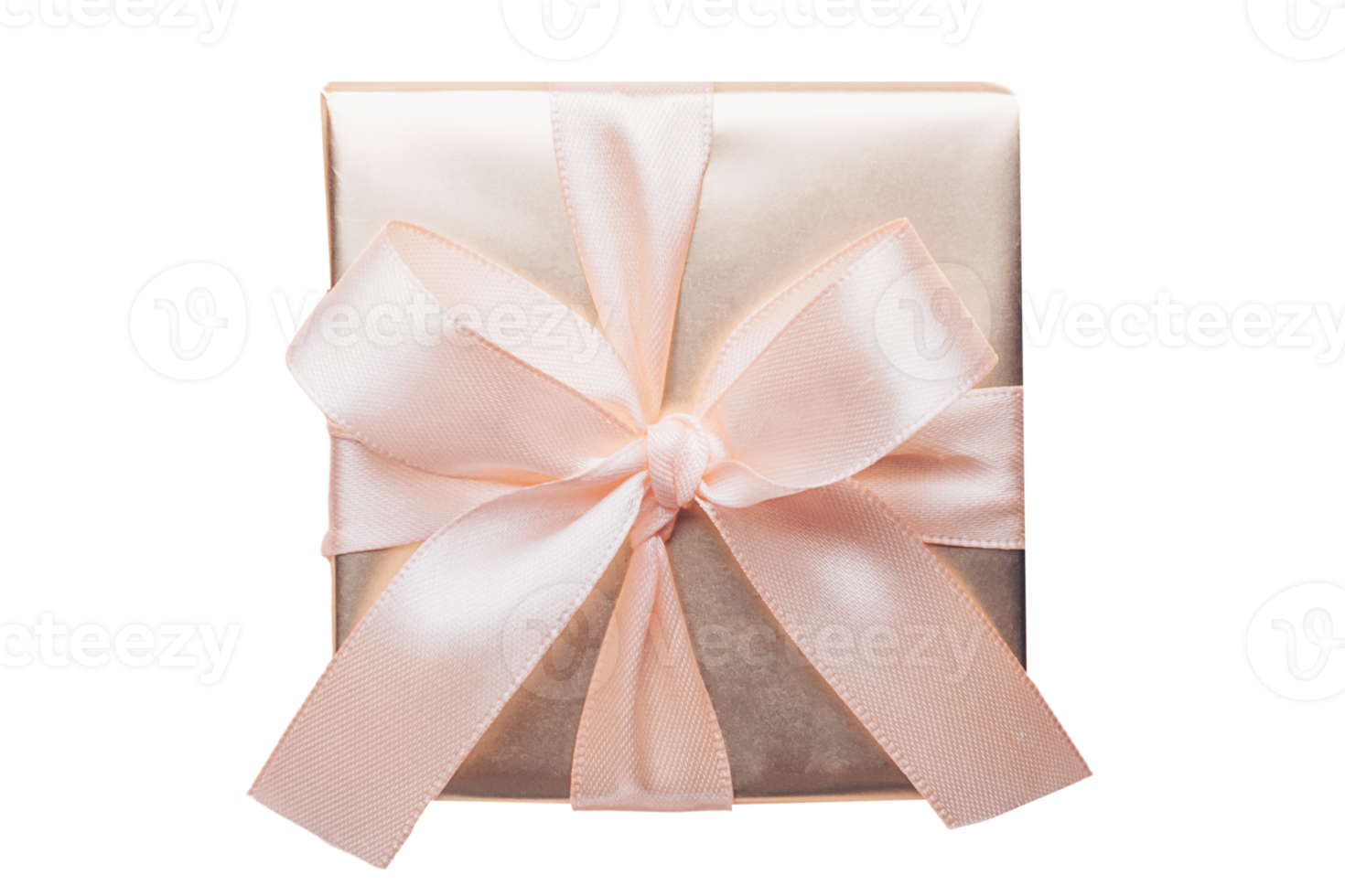 Pink gift box isolated on a transparent background png