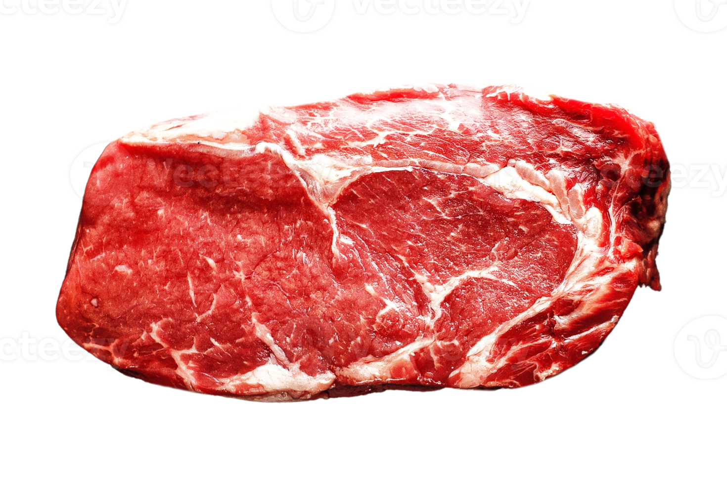 Piece of beef isolated on a transparent background png