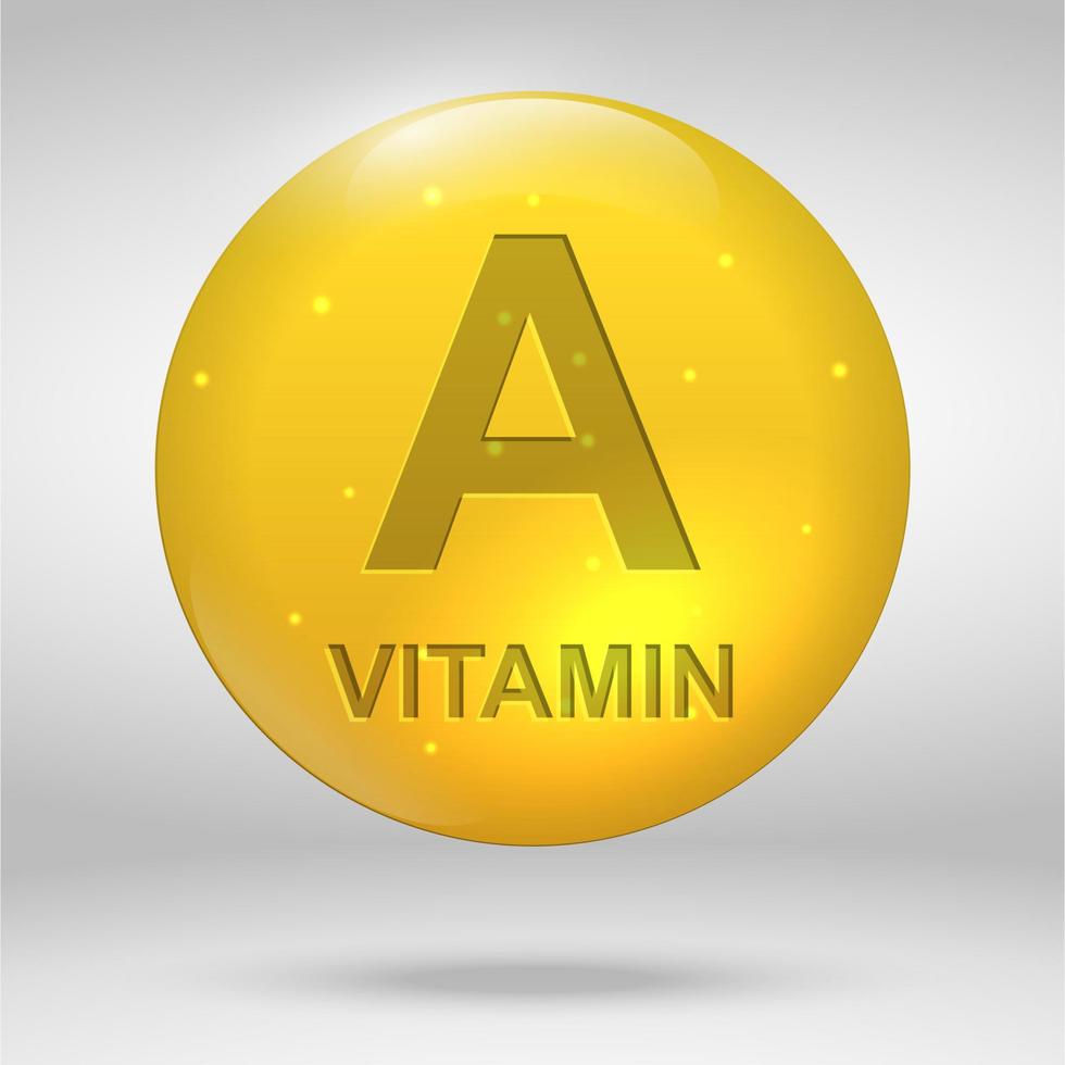 ácido vitamina soltar píldora cápsula vector