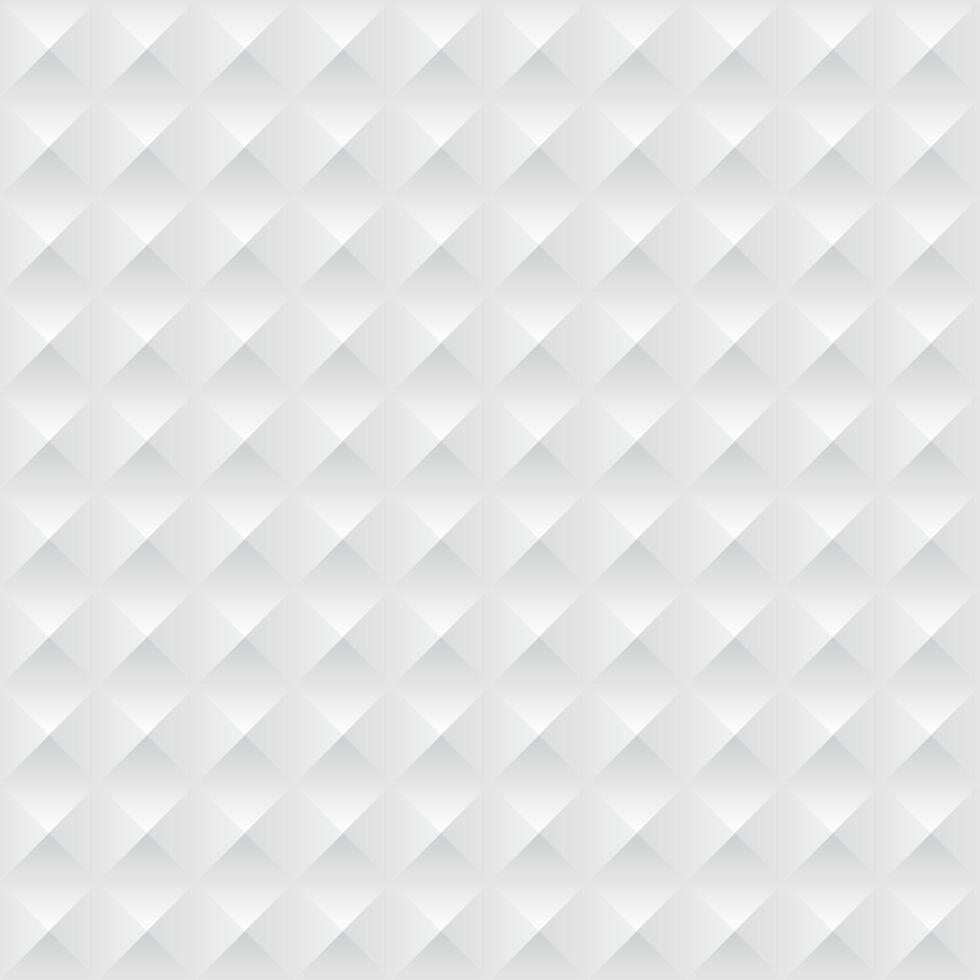 White geometric seamless pattern vector