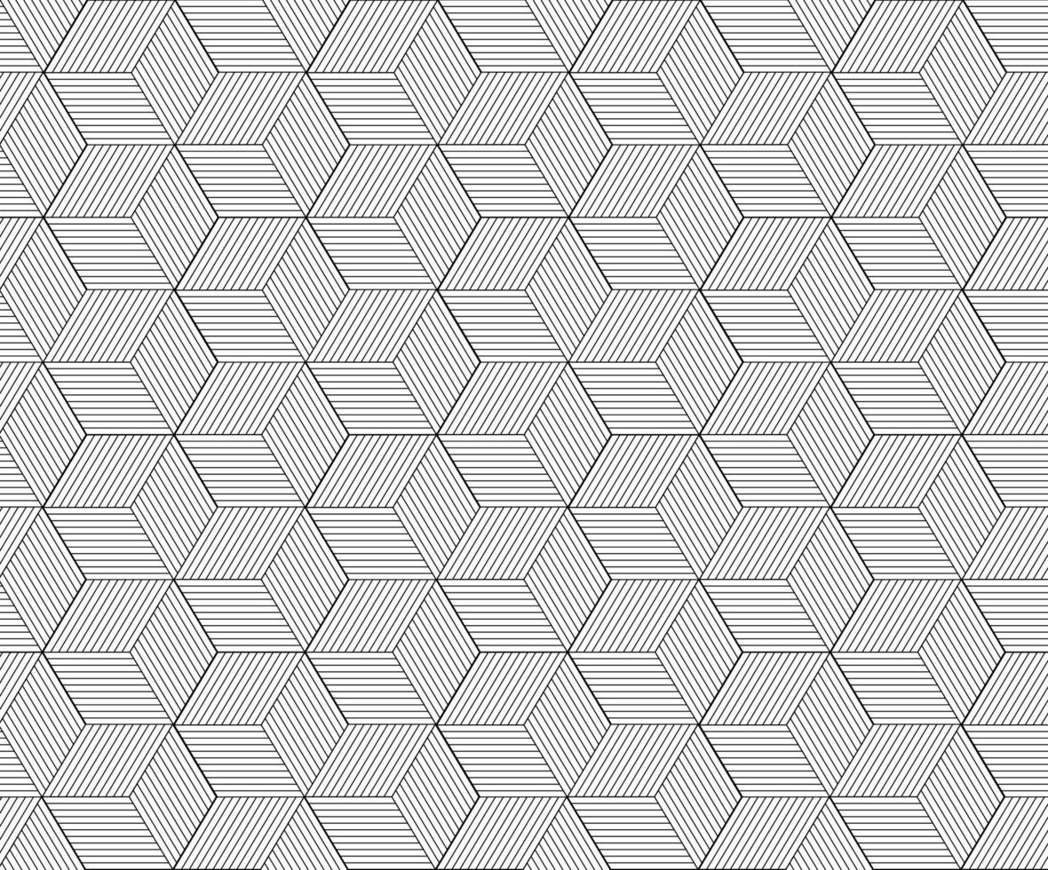 Abstract geometric pattern with lines vector
