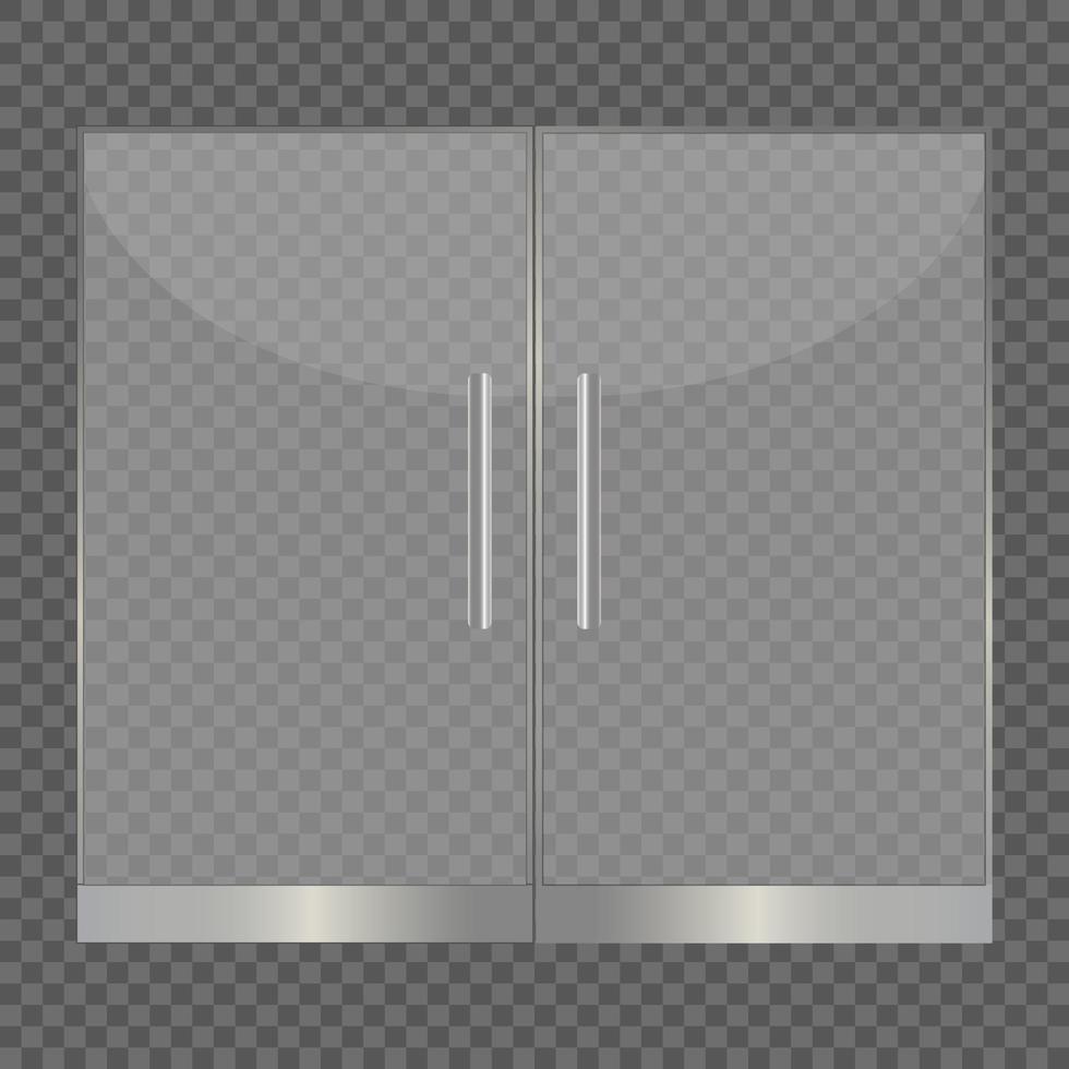 vaso puertas aislado en transparente antecedentes. vector