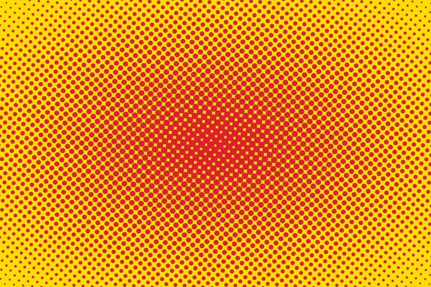 Bright sun rays with yellow dots vector
