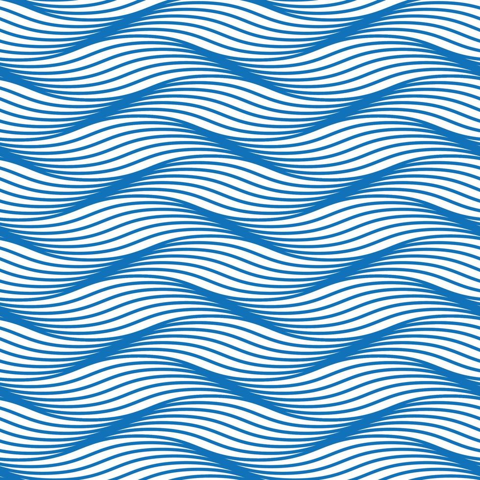 Vector seamless wave