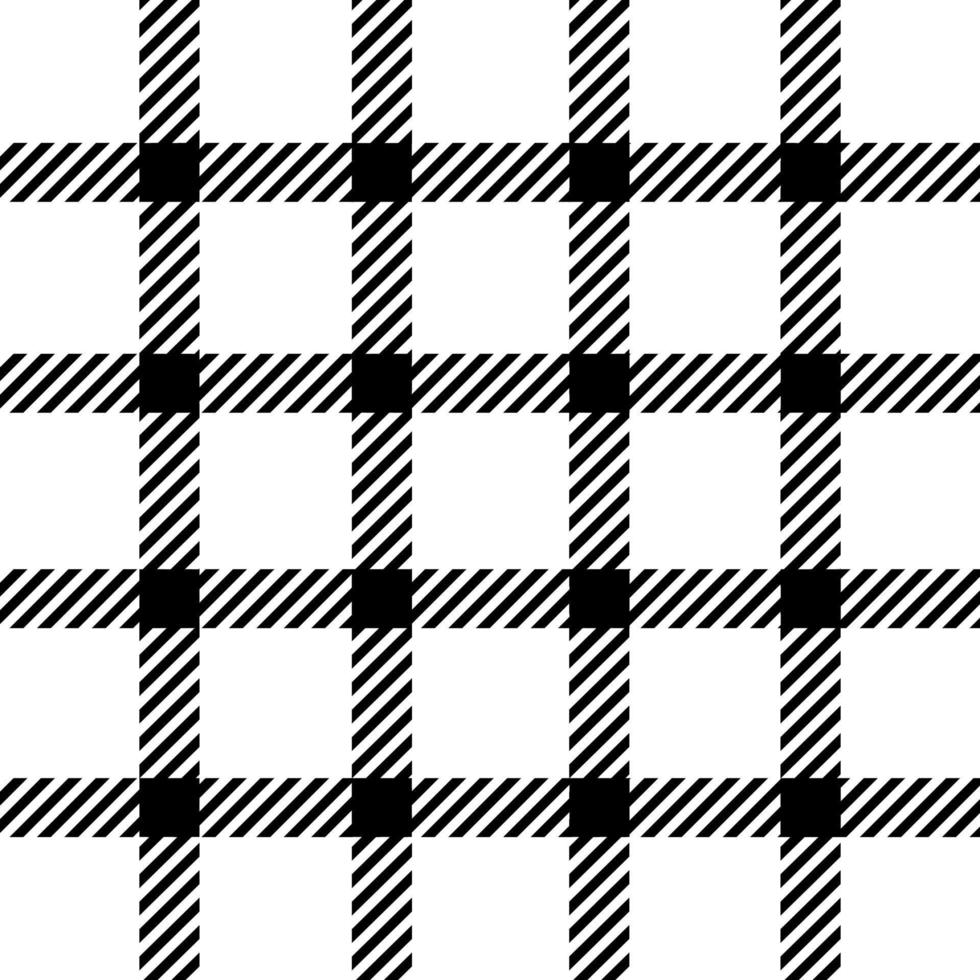 Black and white checkered pattern background vector