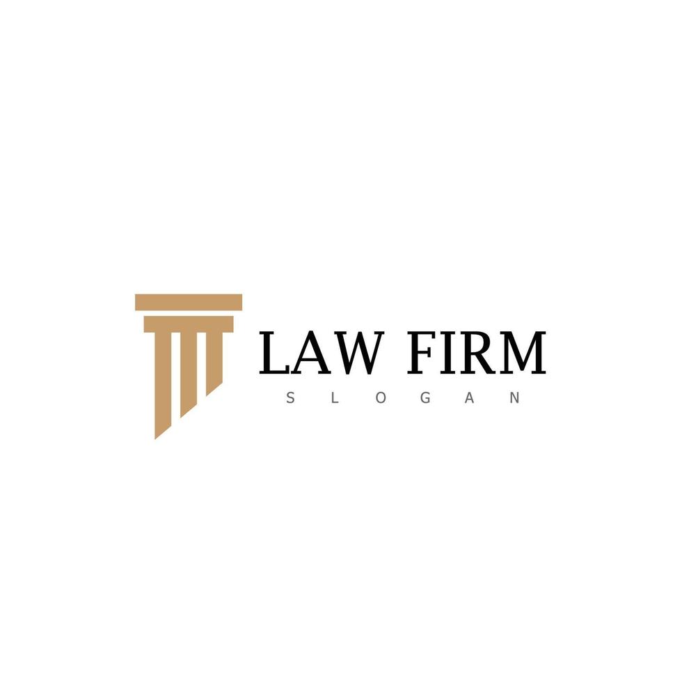 logotipo de la firma de abogados de justicia y diseño de tarjetas de visita. oro, firma, ley, icono de justicia, tarjeta de visita, vector premium
