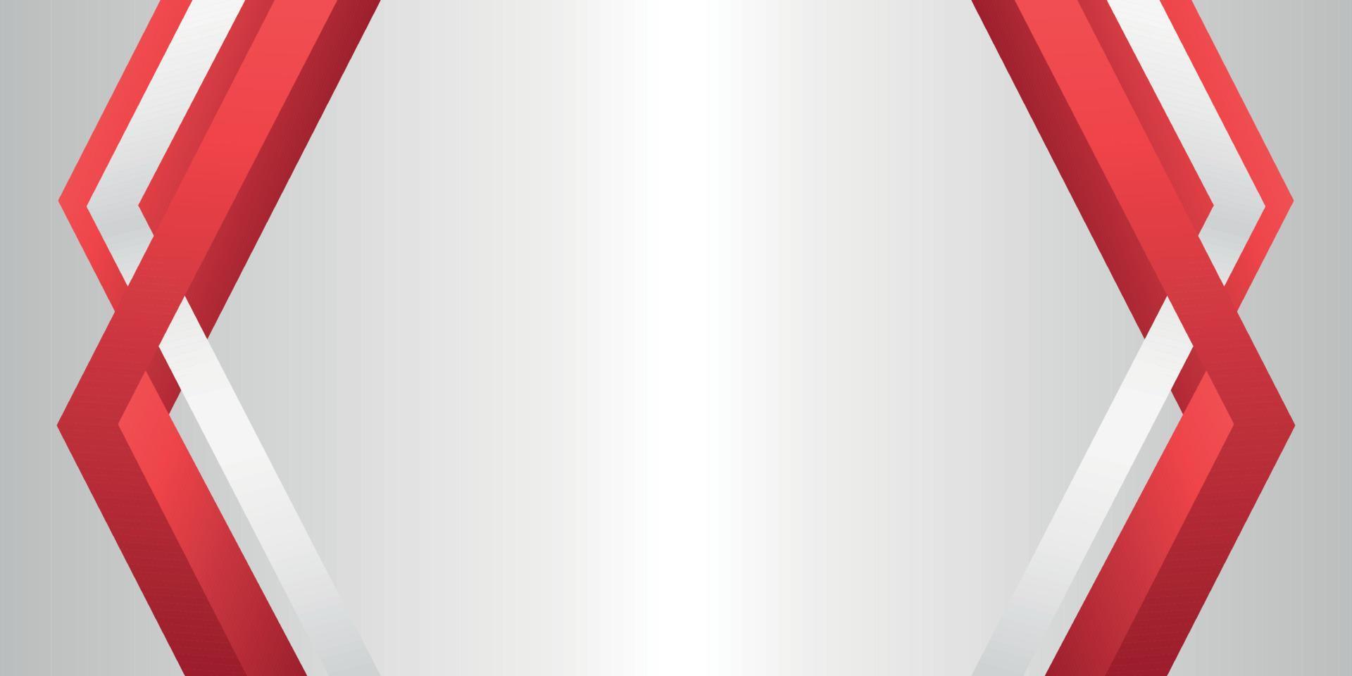 Abstract red gray grey arrow white blank space design modern futuristic background vector illustration. Vector illustration design for presentation, banner, cover, web, flyer, card, poster