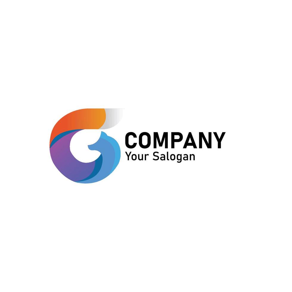 letter G and go, og logo design vector template