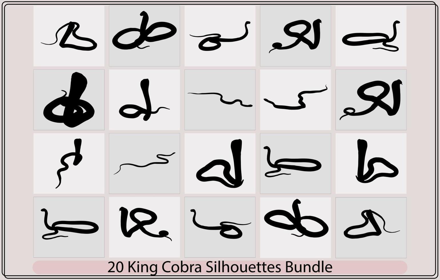 King Cobra silhouette icons,Cobra snake,King cobra silhouette,Black king cobra logo template design,King Cobra snake logo design vector