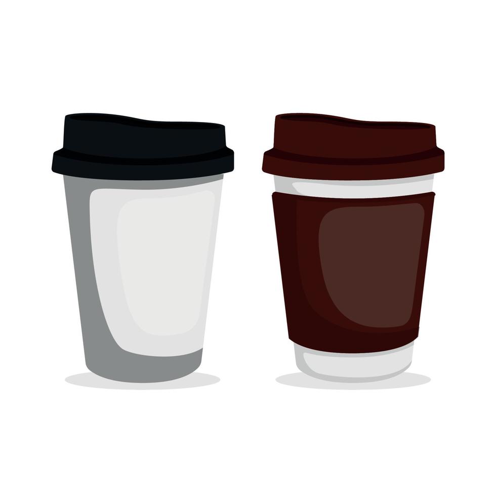 coffee cup collection illustration design vector