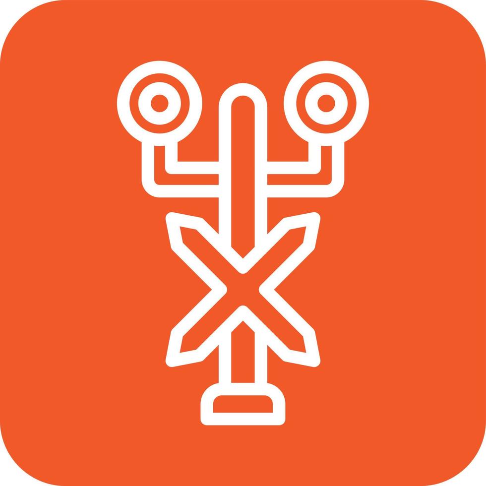 Traffic signal Vector Icon Design Illustration