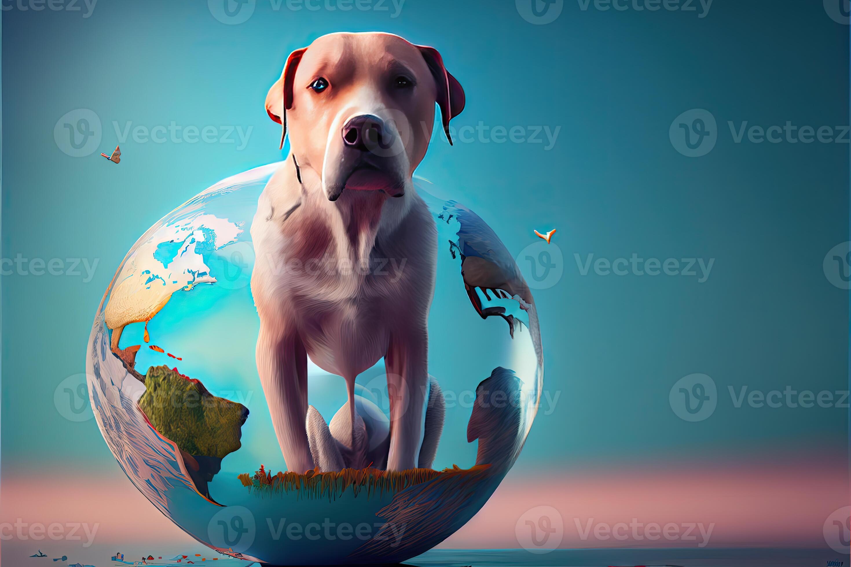 World Dog Day 26th August AI Generated 21920625 Stock Photo at Vecteezy
